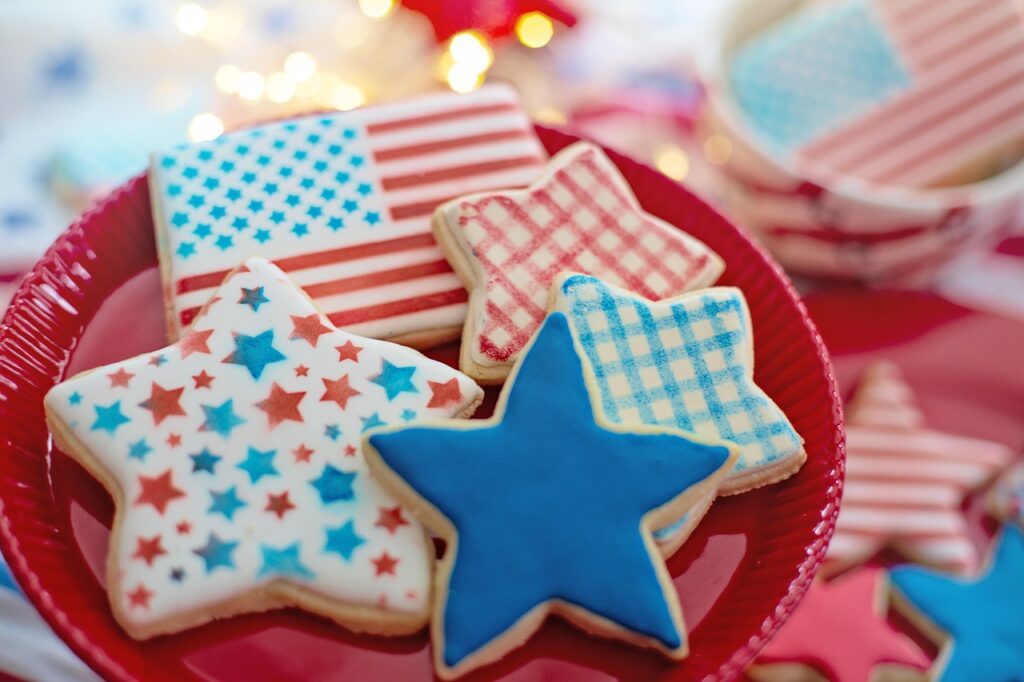 cookies, flags, fourth of july, 4th of july, royal icing cookies, red, white, blue, 4th of july, 4th of july, 4th of july, 4th of july, 4th of july
